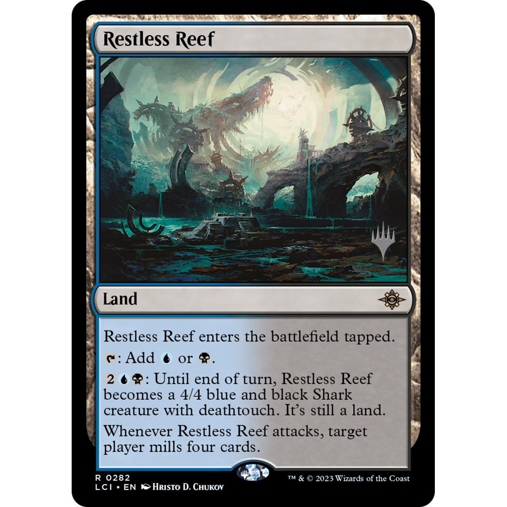 Restless Reef (PPLCI-282P) - The Lost Caverns of Ixalan Promos Foil