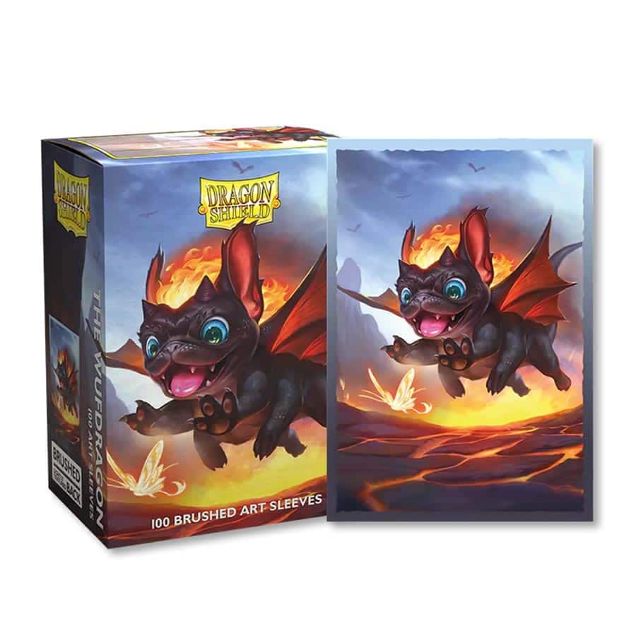 Dragon Shield: Spirit Animal Dragons: The Wufdragon 100ct Brushed Art Sleeves