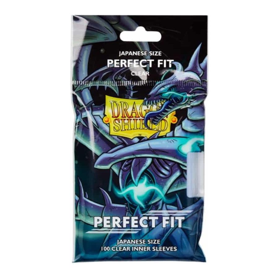Dragon Shield: Clear 100ct Japanese Size Perfect Fit Toploaders Sleeves