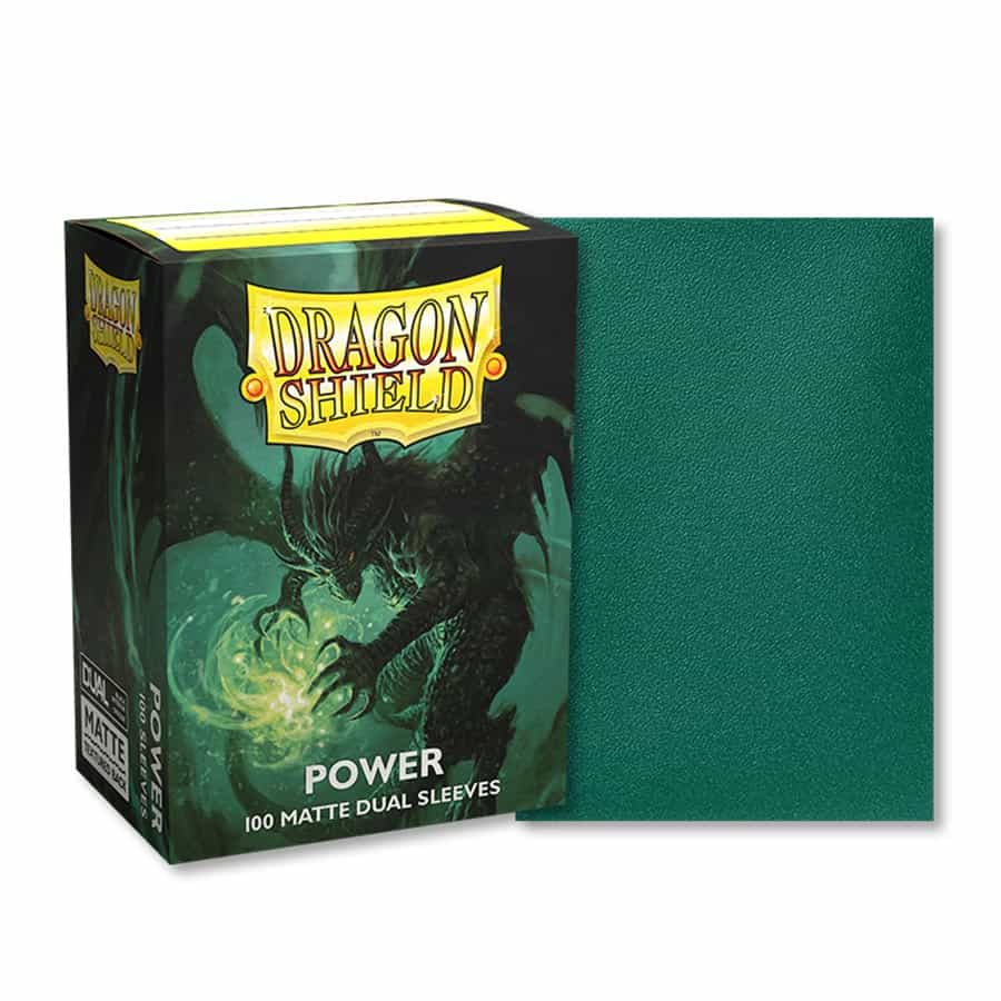 Dragon Shield: Power Matte 100ct Dual Sleeves