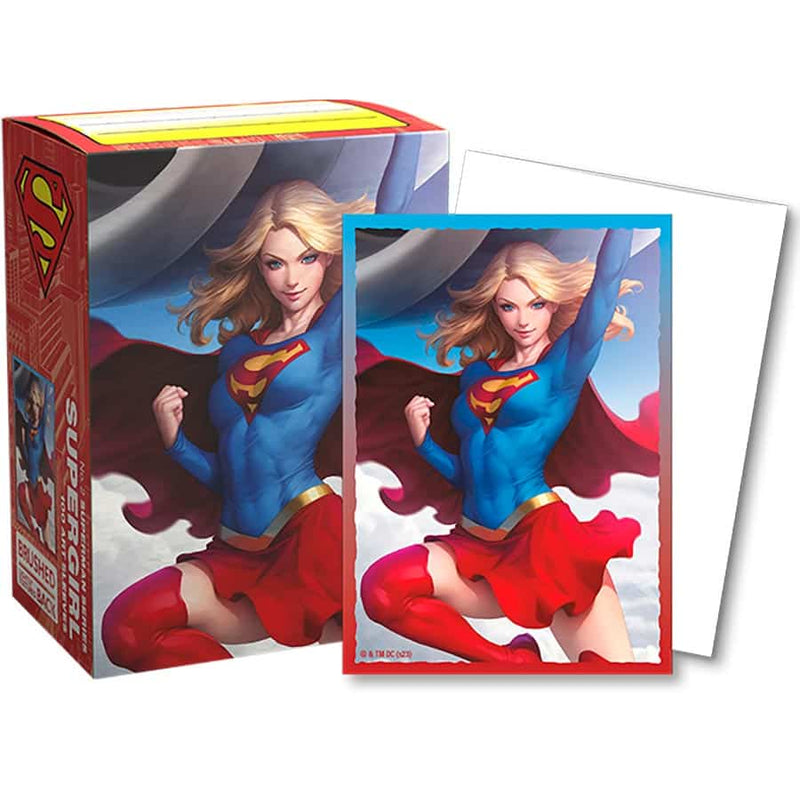 Dragon Shield Sleeves 100ct: Brushed Art - Supergirl