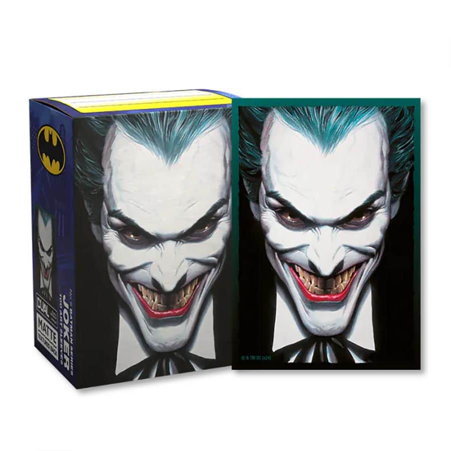 Dragon Shield: Batman 85th Anniversary - Joker 100ct Dual Matte Sleeves
