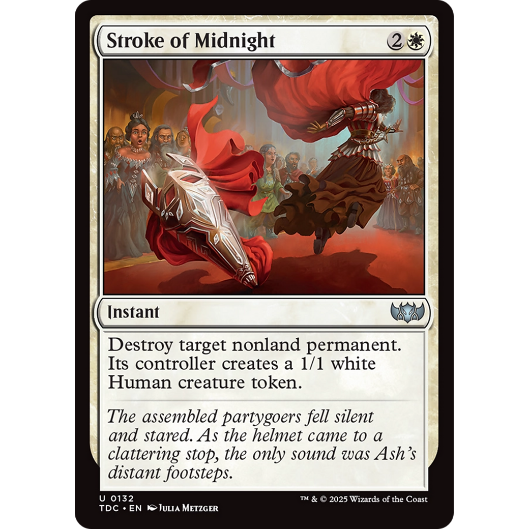 Stroke of Midnight (TDC-132) - Commander: Tarkir: Dragonstorm