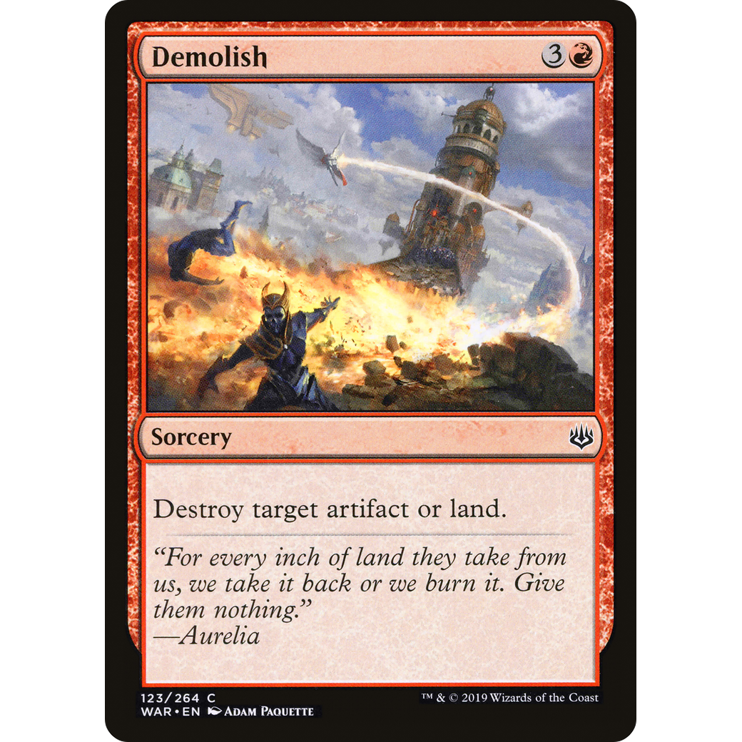 Demolish (WAR-123) - War of the Spark