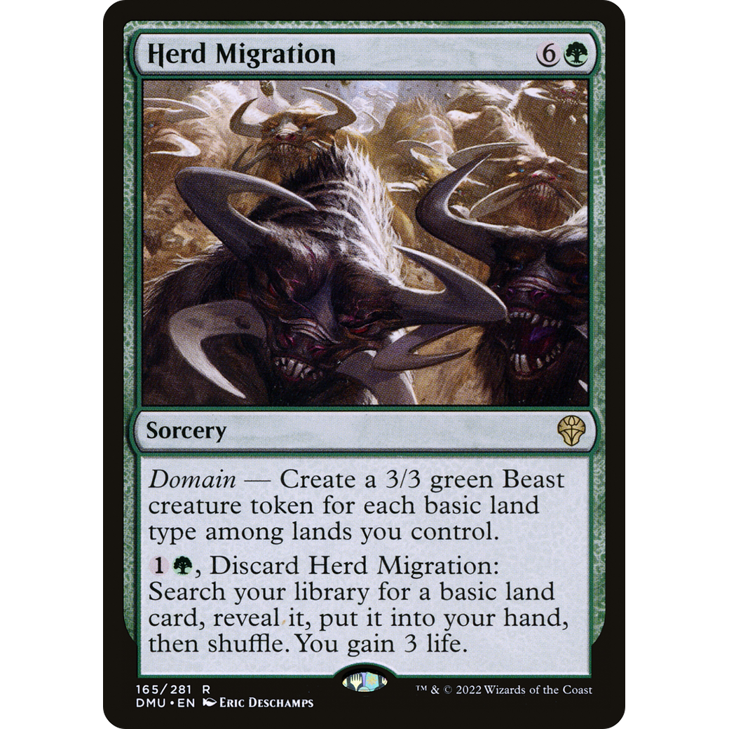 Herd Migration (DMU-165) - Dominaria United Foil