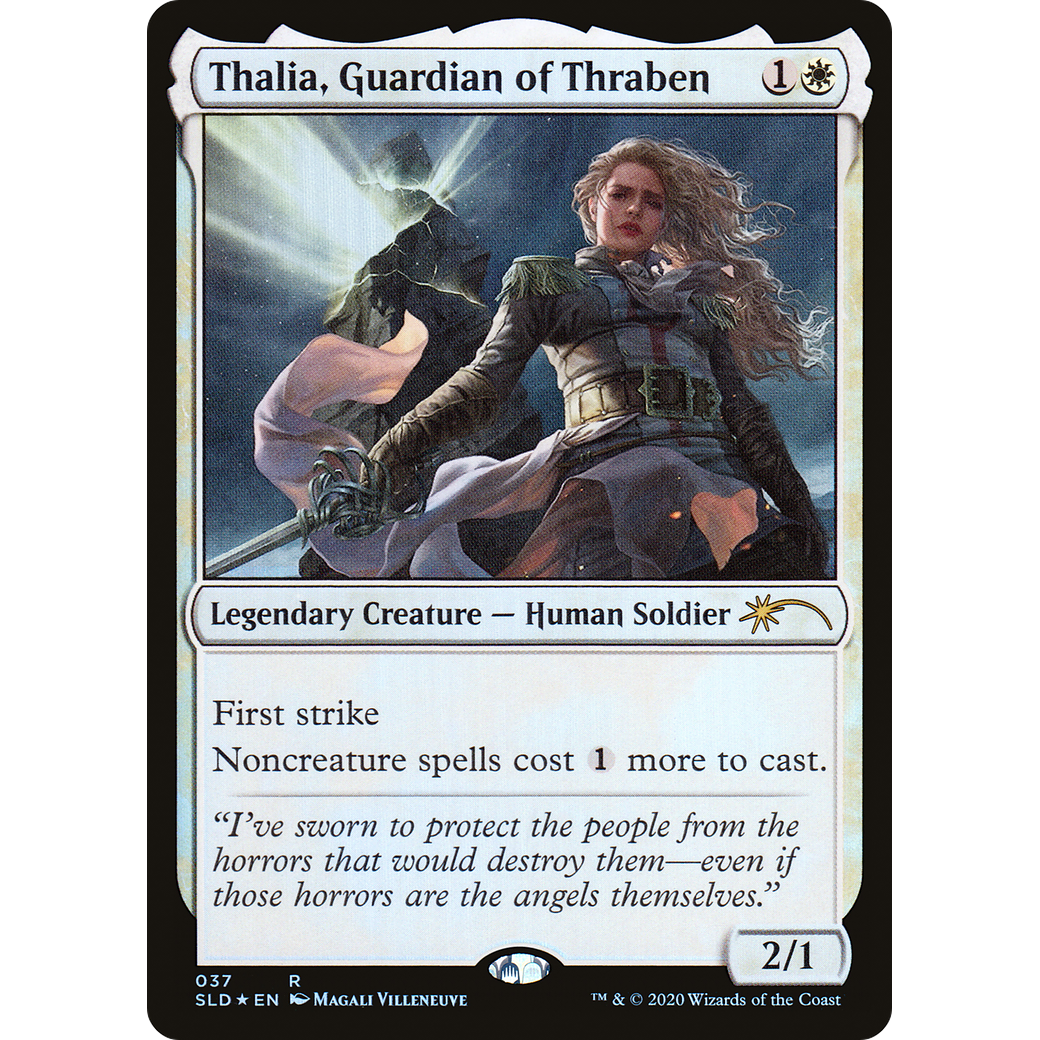 Thalia, Guardian of Thraben (SLD-037) - Secret Lair Drop Foil