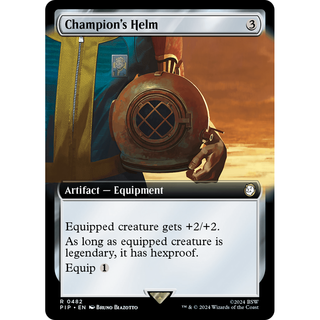 Champion's Helm (PIP-482) - Fallout: (Extended Art) Foil