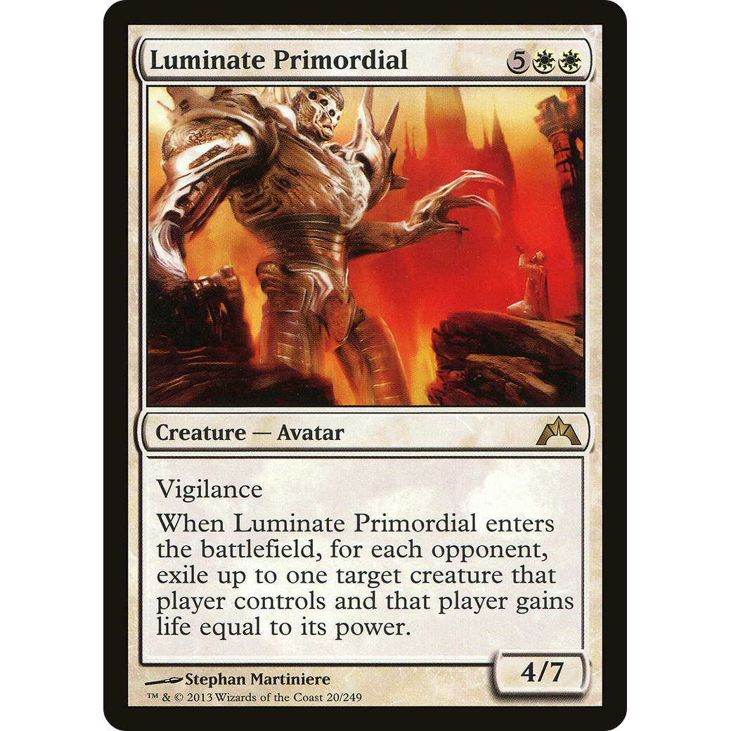 Luminate Primordial (GTC-020) - Gatecrash Foil