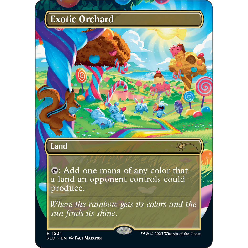 Exotic Orchard (SLD-1231) - Secret Lair Drop (Borderless) Foil