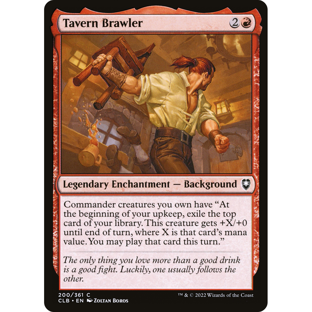 Tavern Brawler (CLB-200) - Commander Legends: Battle for Baldur's Gate