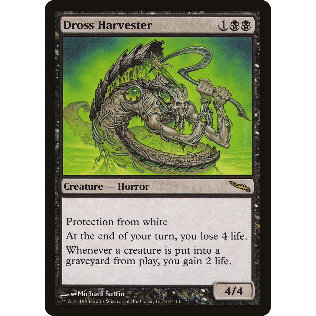 Dross Harvester (MRD-063) - Mirrodin Foil