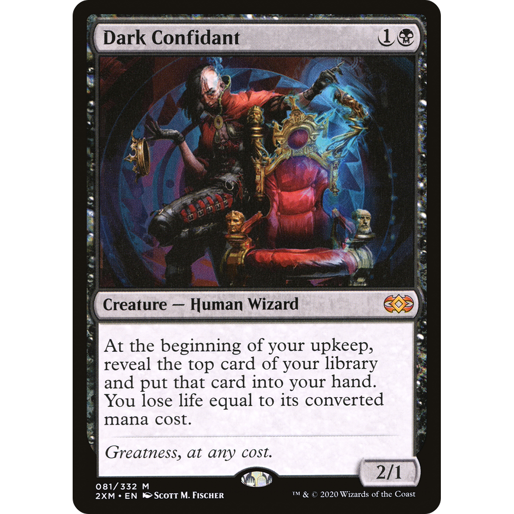 Dark Confidant (2XM-081) - Double Masters Foil