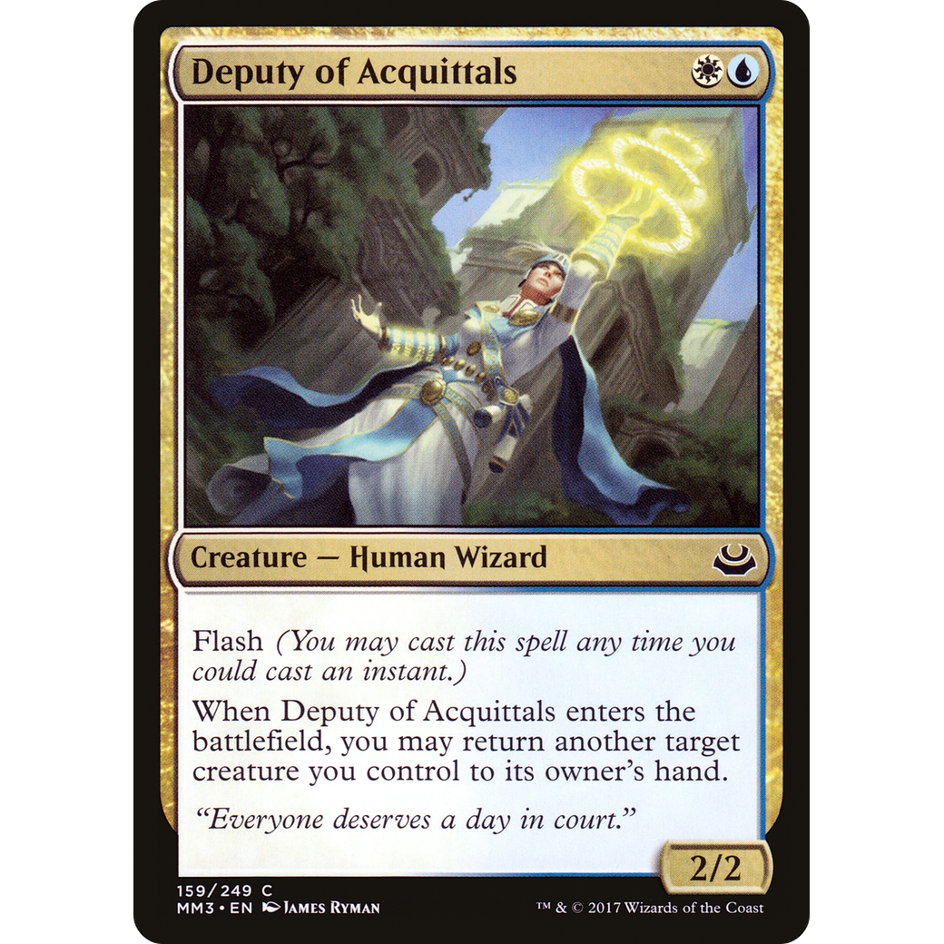 Deputy of Acquittals (MM3-159) - Modern Masters 2017 Foil