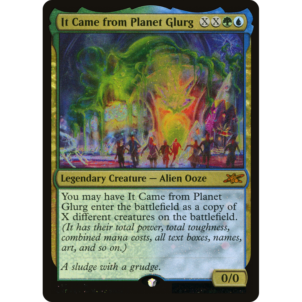 It Came from Planet Glurg (Galaxy Foil) (UNF-455) - Unfinity Foil