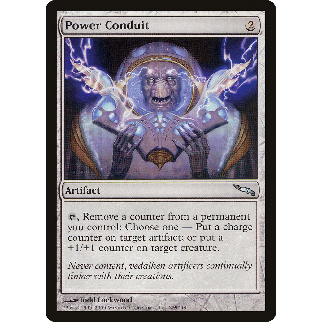 Power Conduit (MRD-229) - Mirrodin Foil