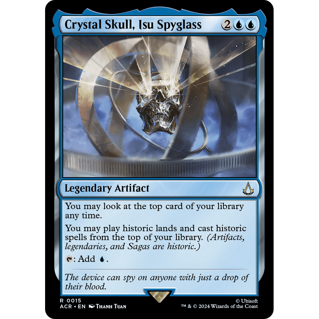 Crystal Skull, Isu Spyglass (ACR-015) - Assassin's Creed Foil
