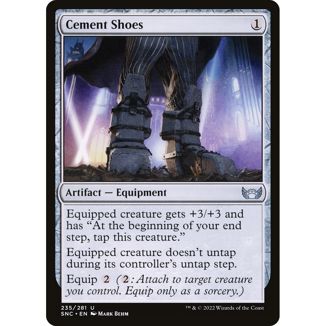 Cement Shoes (SNC-235) - Streets of New Capenna Foil