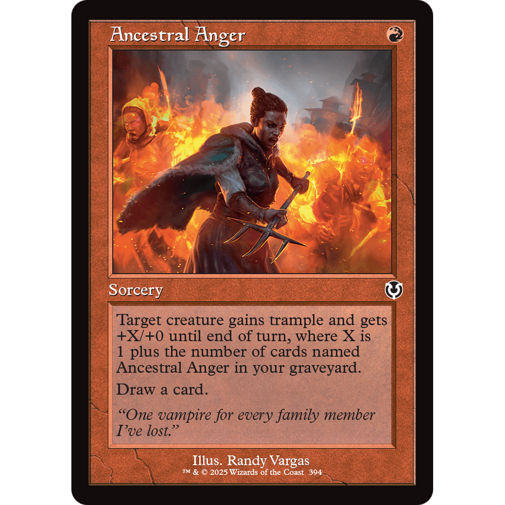Ancestral Anger (INR-394) - Innistrad Remastered Foil