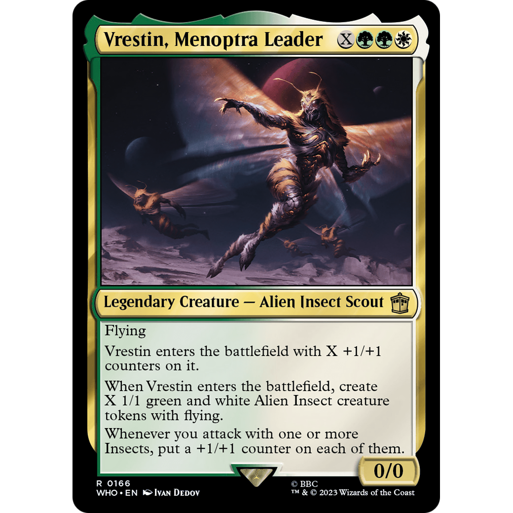 Vrestin, Menoptra Leader (WHO-166) - Doctor Who