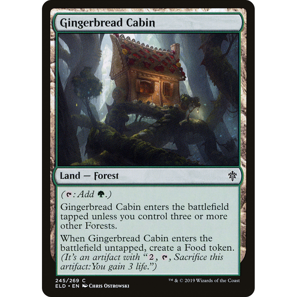 Gingerbread Cabin (ELD-245) - Throne of Eldraine Foil