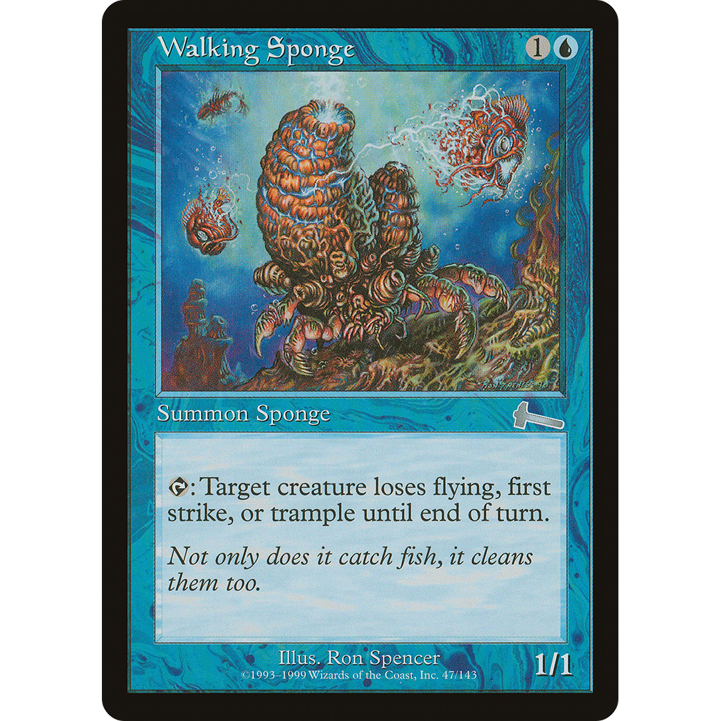 Walking Sponge (ULG-047) - Urza's Legacy
