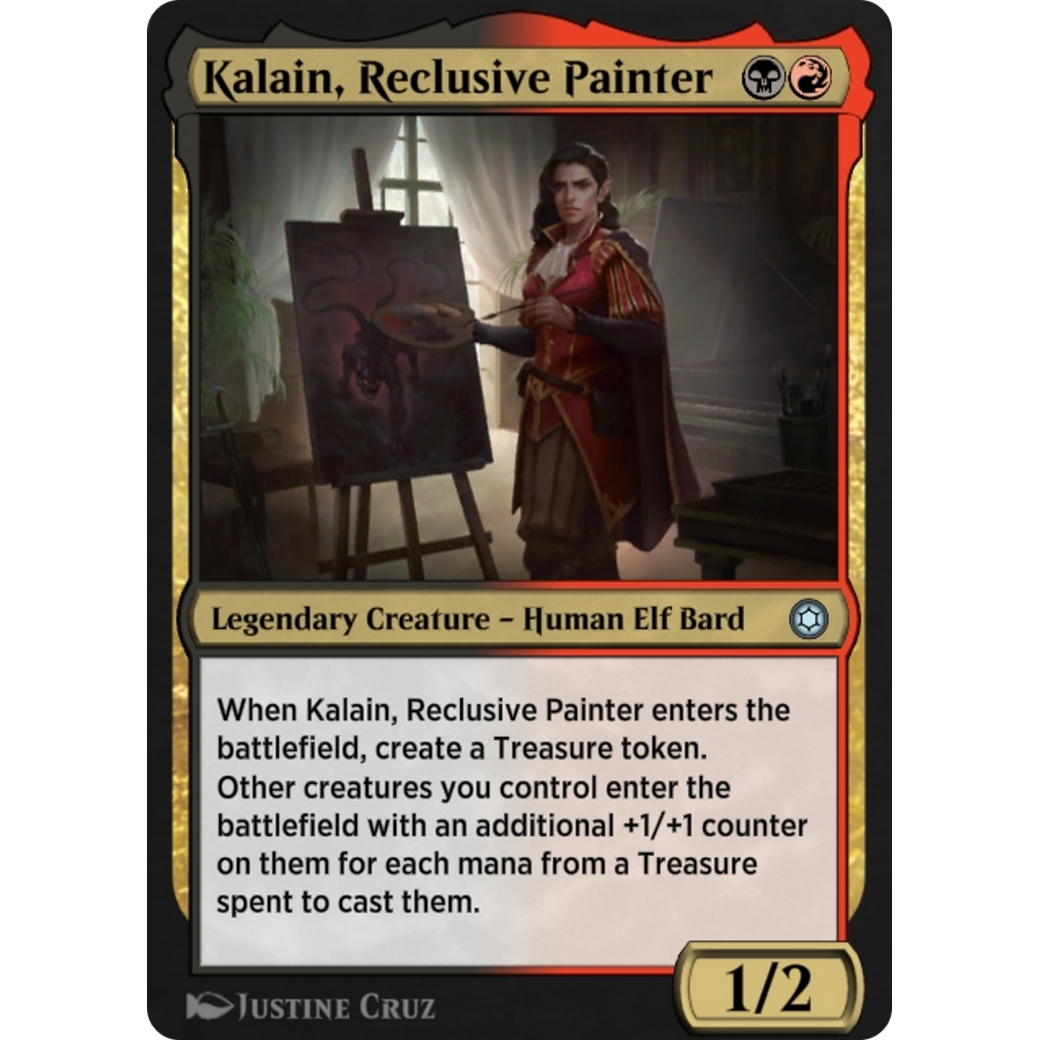 Kalain, Reclusive Painter (HBG-237) - Alchemy Horizons: Baldur's Gate