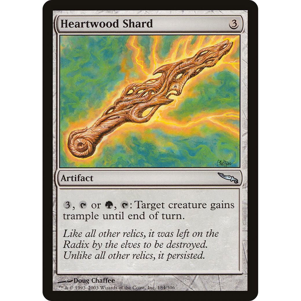 Heartwood Shard (MRD-184) - Mirrodin