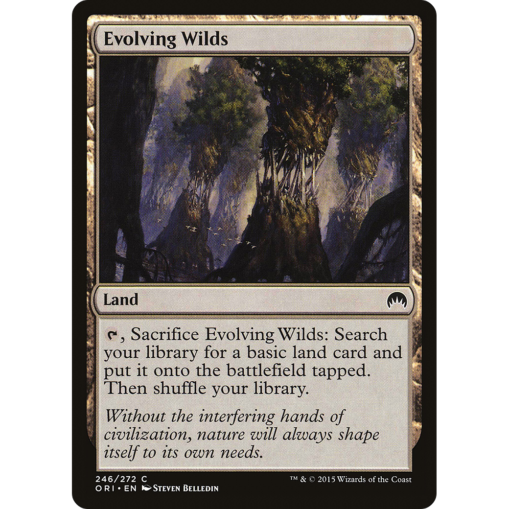 Evolving Wilds (ORI-246) - Magic Origins