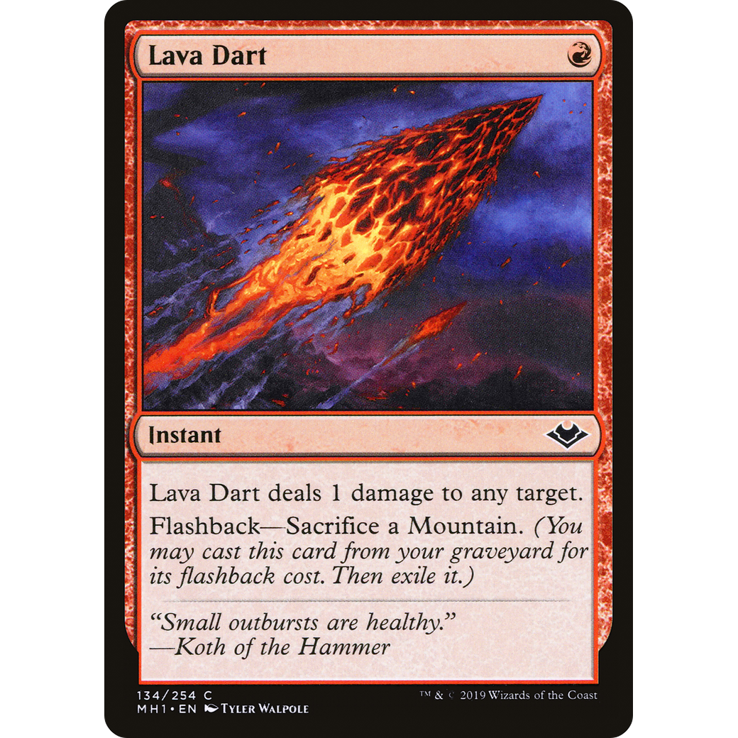 Lava Dart (MH1-134) - Modern Horizons