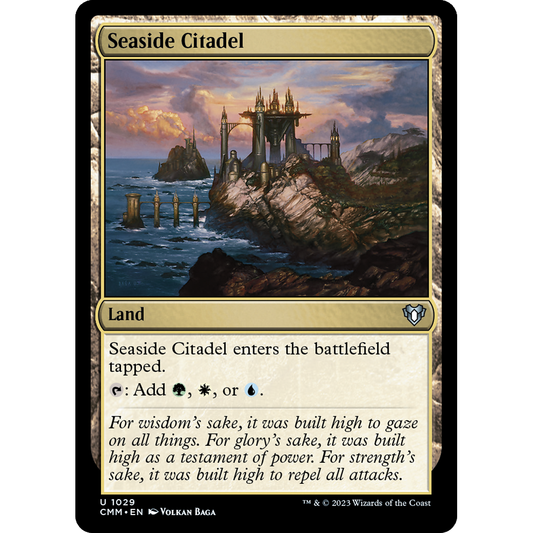 Seaside Citadel (CMM-1029) - Commander Masters