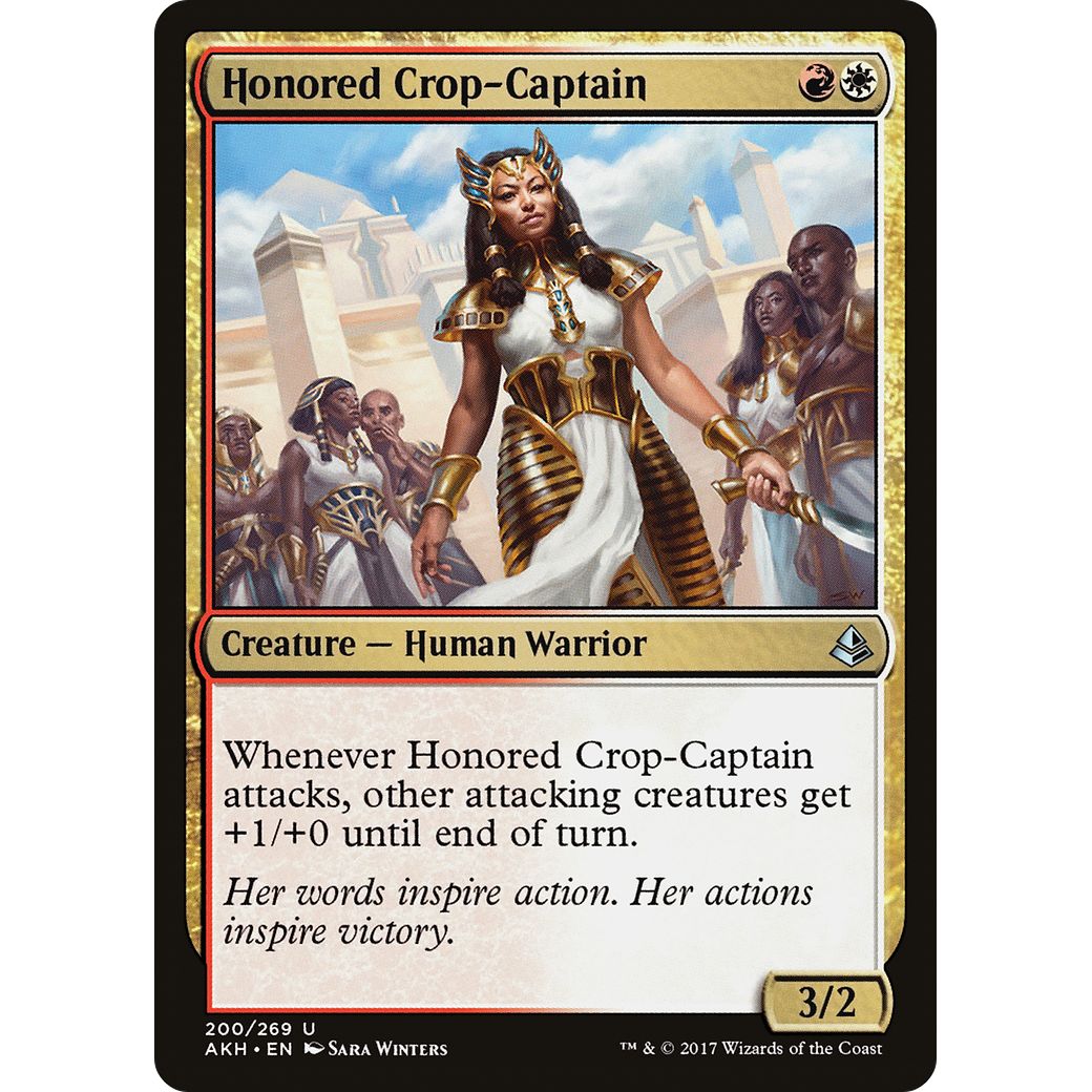 Honored Crop-Captain (AKH-200) - Amonkhet