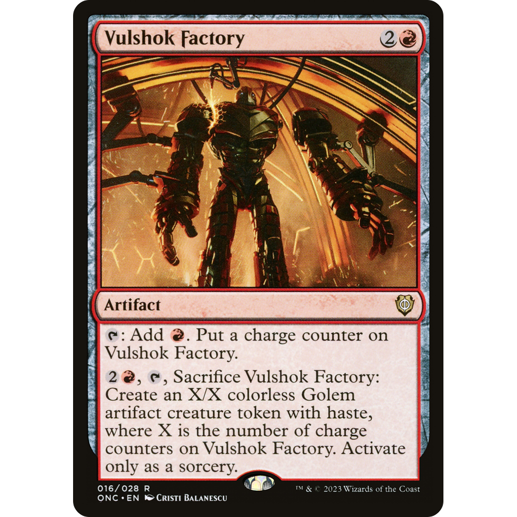 Vulshok Factory (ONC-016) - Phyrexia: All Will Be One Commander