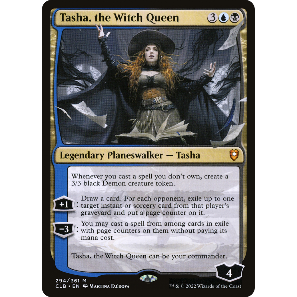 Tasha, the Witch Queen (CLB-294) - Commander Legends: Battle for Baldur's Gate Foil