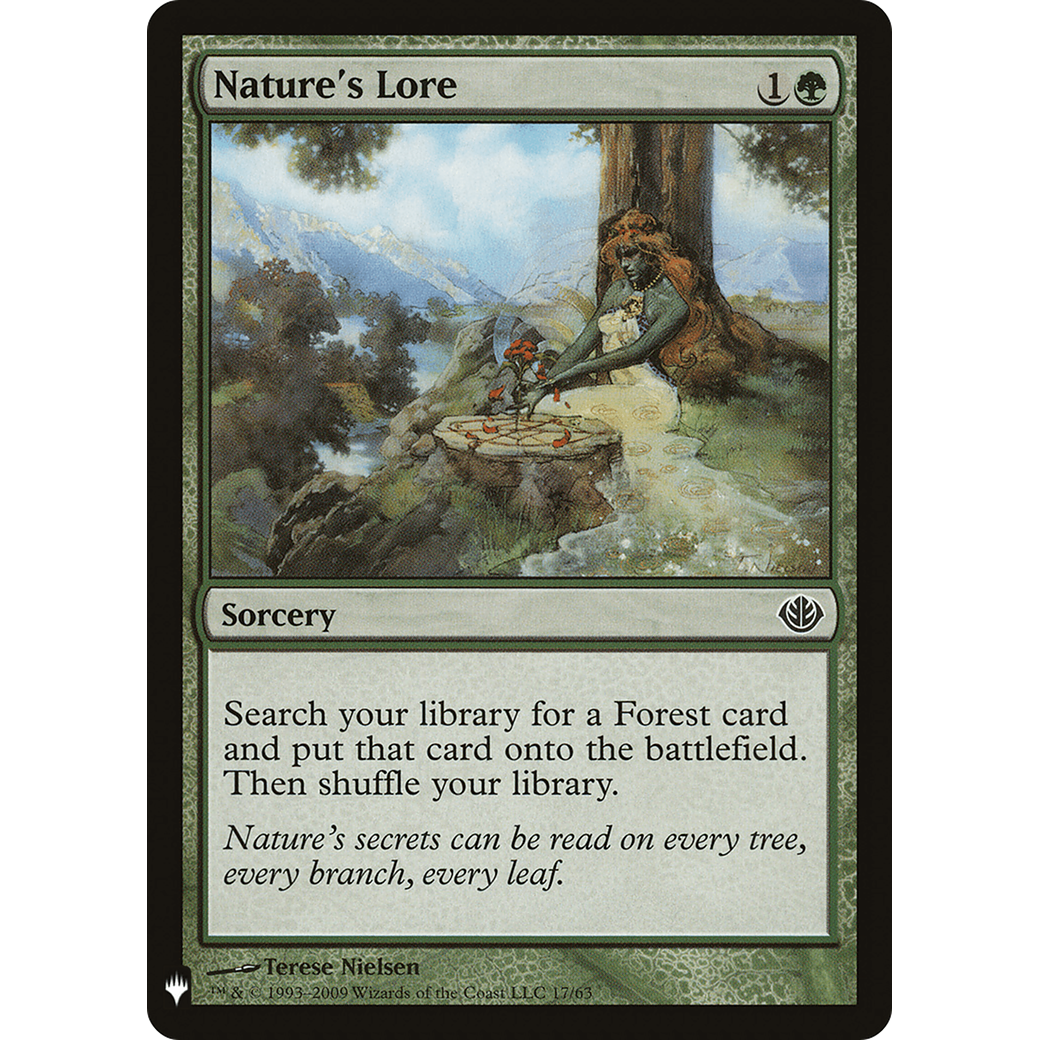 Nature's Lore (DDD) (LIST-017) - The List