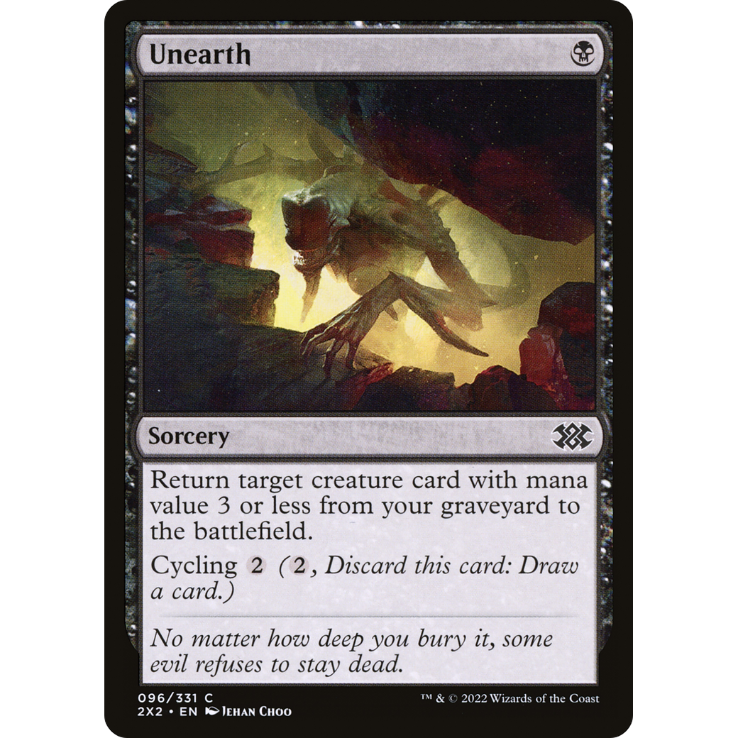 Unearth (2X2-096) - Double Masters 2022