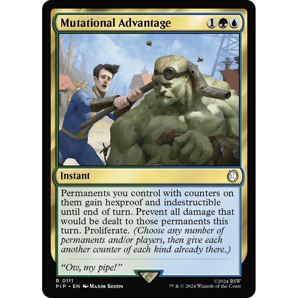 Mutational Advantage (PIP-111) - Fallout Foil