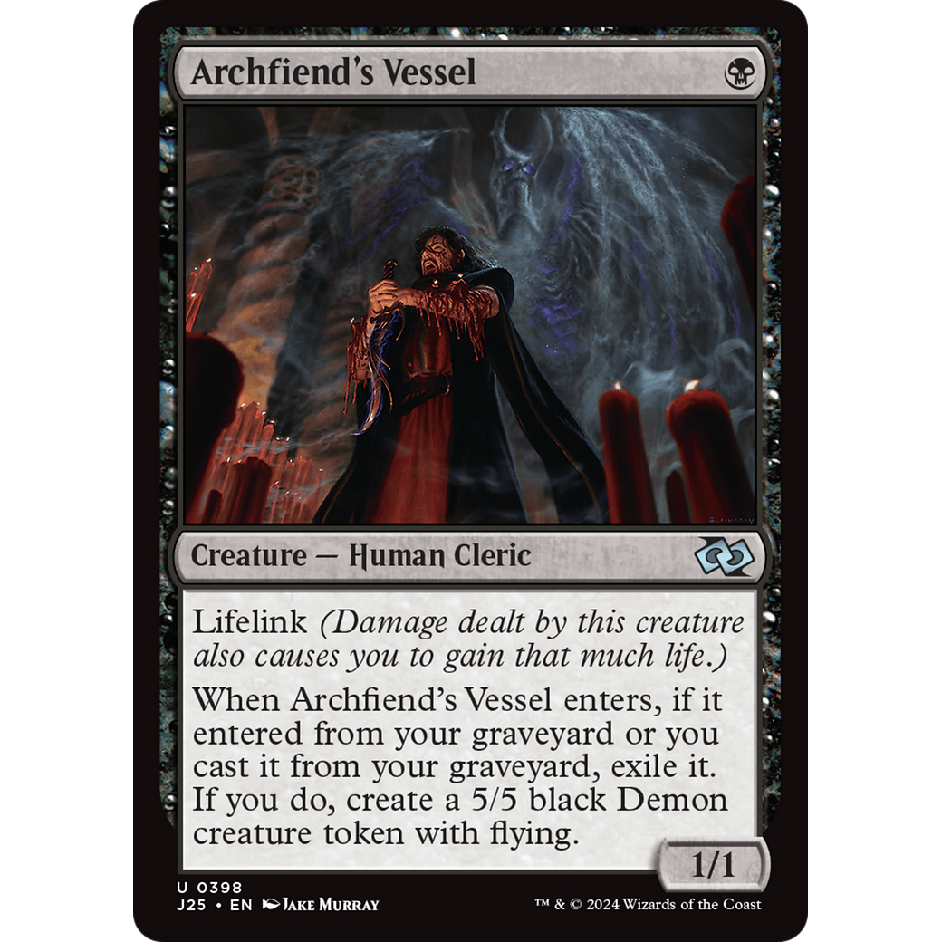 Archfiend's Vessel (J25-398) - Foundations Jumpstart