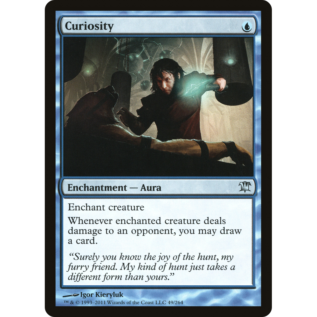 Curiosity (ISD-049) - Innistrad Foil