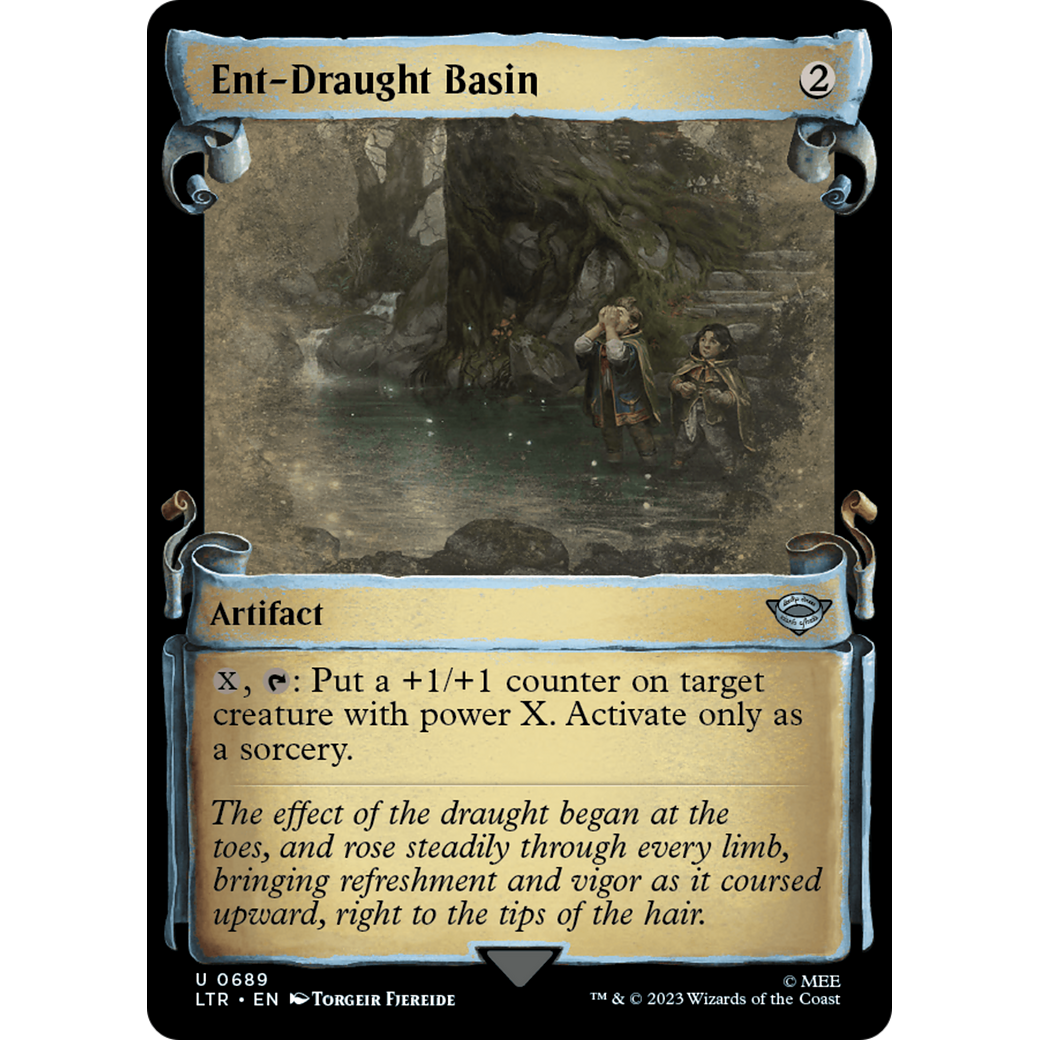 Ent-Draught Basin (LTR-689) - The Lord of the Rings: Tales of Middle-earth: (Showcase) Foil