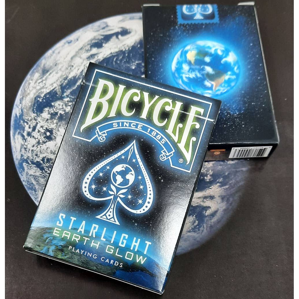 Bicycle Starlight Earth Glow Playing Cards