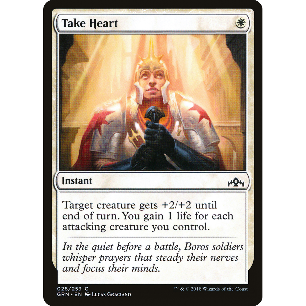 Take Heart (GRN-028) - Guilds of Ravnica