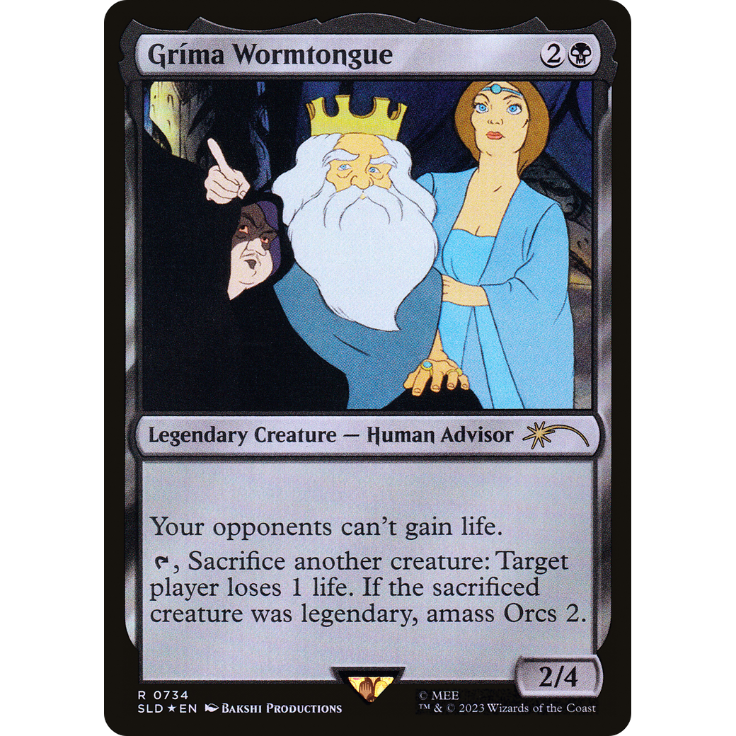 Grima Wormtongue (SLD-734) - Secret Lair Drop