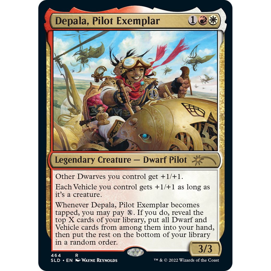 Depala, Pilot Exemplar (SLD-464) - Secret Lair Drop Foil