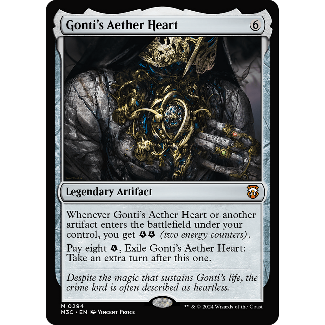 Gonti's Aether Heart (M3C-294) - Modern Horizons 3 Commander Foil