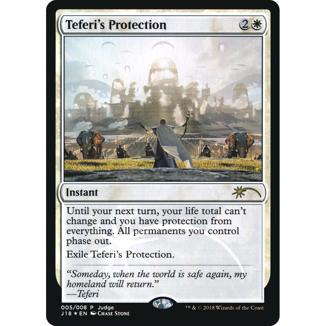 Teferi's Protection (J18) (JDG-005) - Judge Gift Cards 2018 Foil