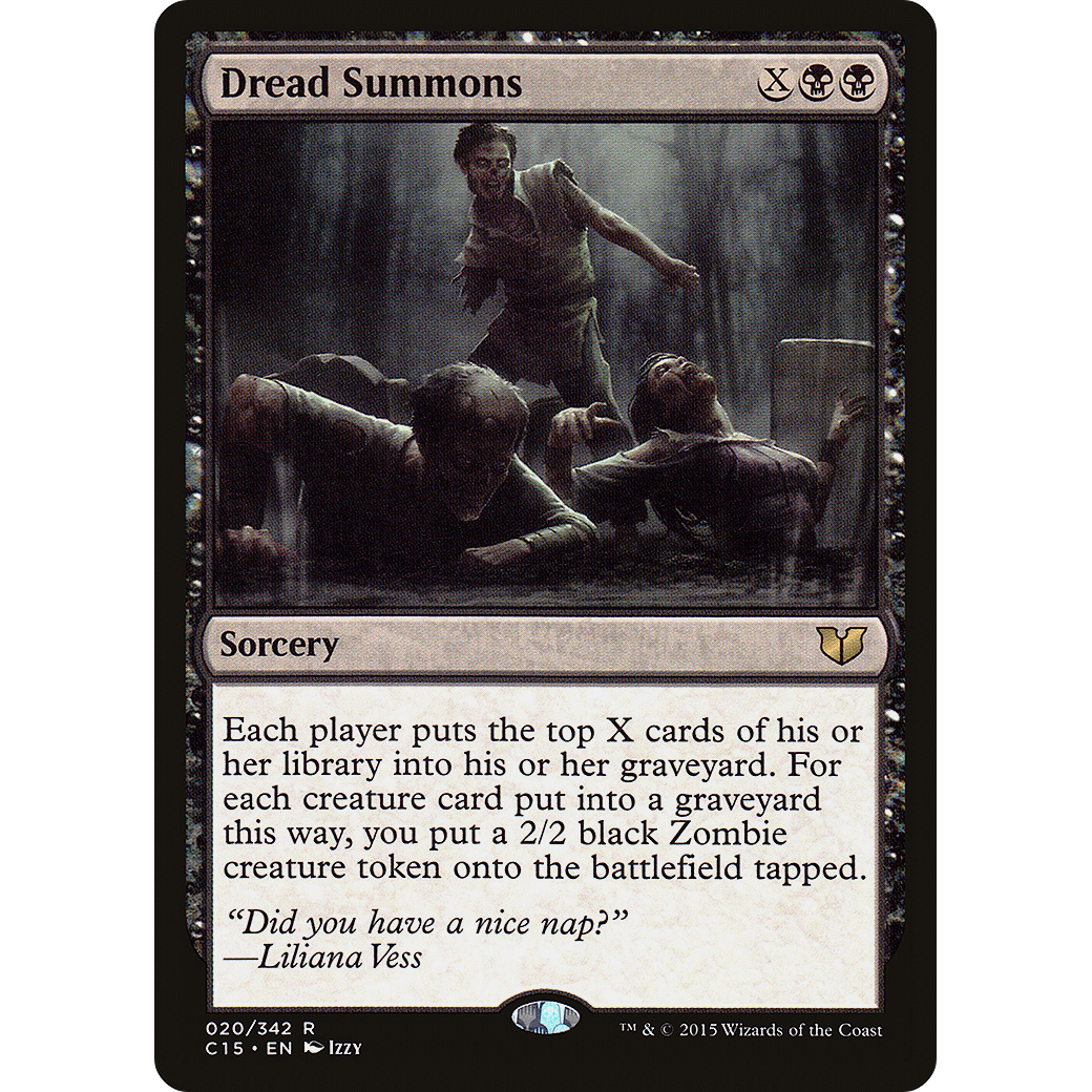 Dread Summons (C15-020) - Commander 2015