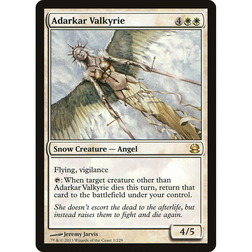 Adarkar Valkyrie (MMA-001) - Modern Masters Foil
