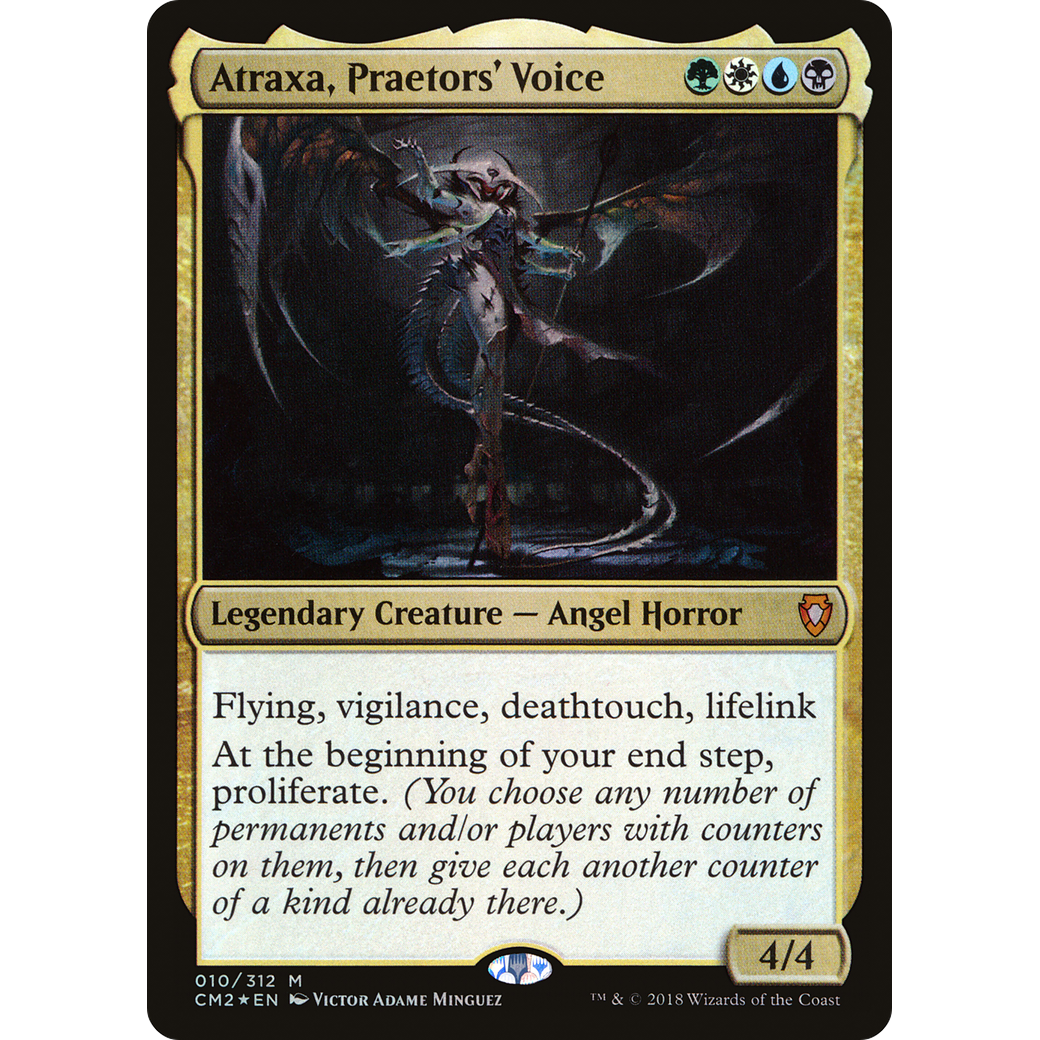 Atraxa, Praetors' Voice (CM2-010) - Commander Anthology Volume II Foil