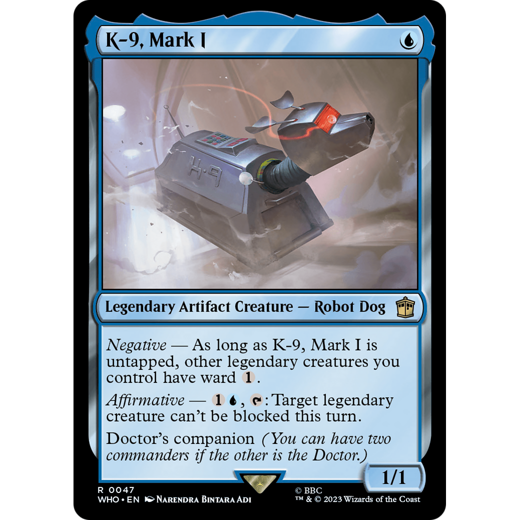K-9, Mark I (WHO-047) - Doctor Who