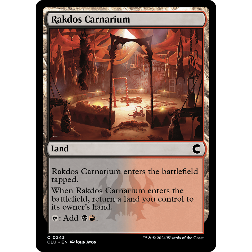Rakdos Carnarium (CLU-243) - Ravnica: Clue Edition